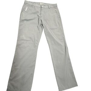 Nike Gray Chinos with Fabric Tag and Zipper Fly